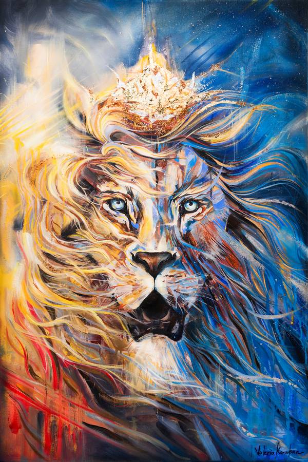 Lion by Valeria Karaban